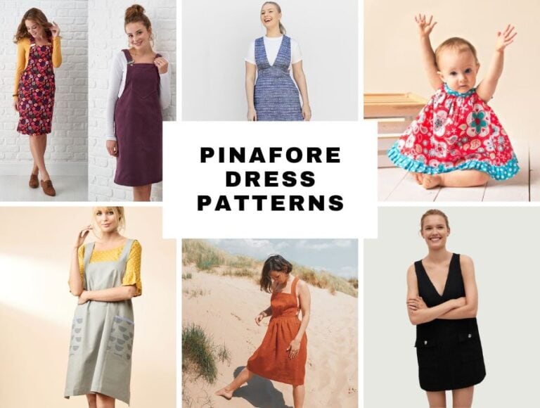 15+ Pinafore Dress Sewing Patterns: Easy Styles for All Skill Levels