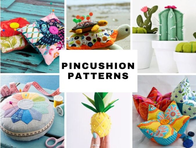 Pin Cushions For Sewing Patterns