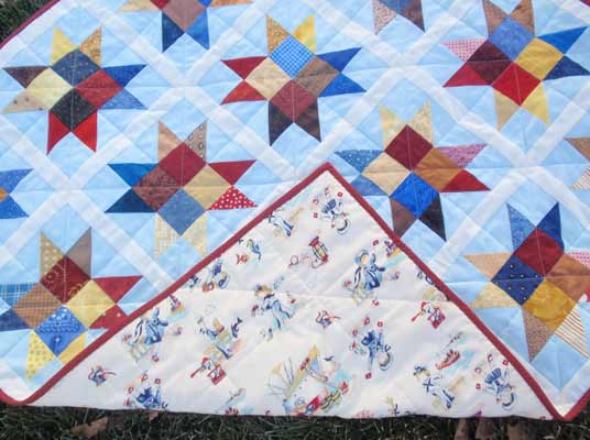 Pint size baby quilt