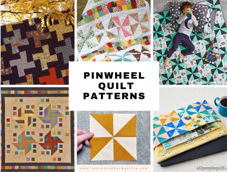 18+ Pinwheel Quilt Patterns