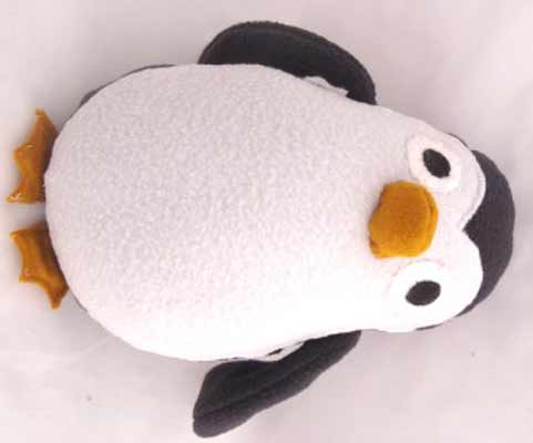 Penguin stuffed animal pattern