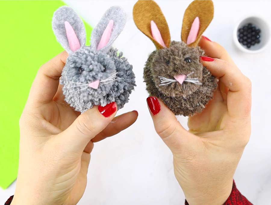 pom pom bunnies