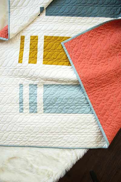 Punch lines quilt pattern