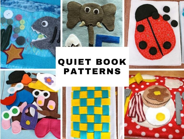 Free Quiet Book Patterns