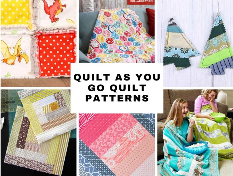 Quilt-As-You-Go Quilt Patterns You Can Do On Weekends