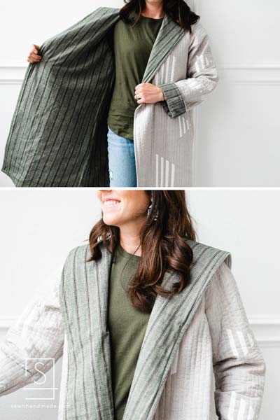 quilted coat - how to and tips