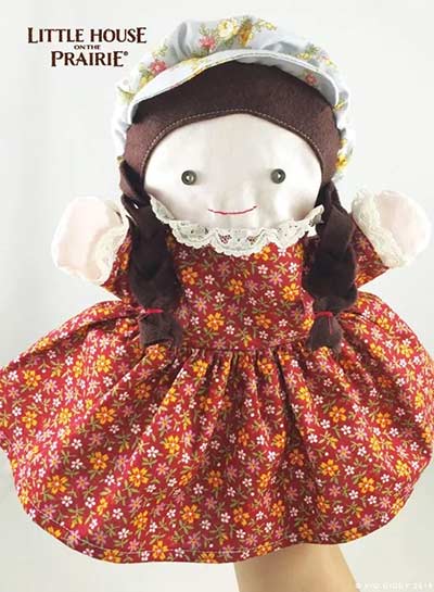 Hand puppet rag doll pattern