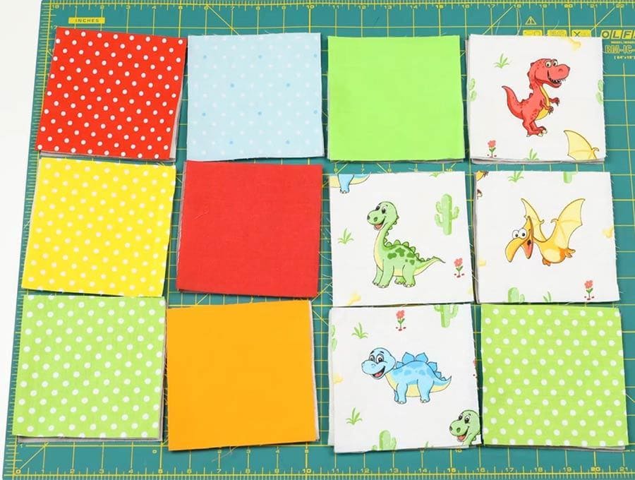 rag quilt stacks