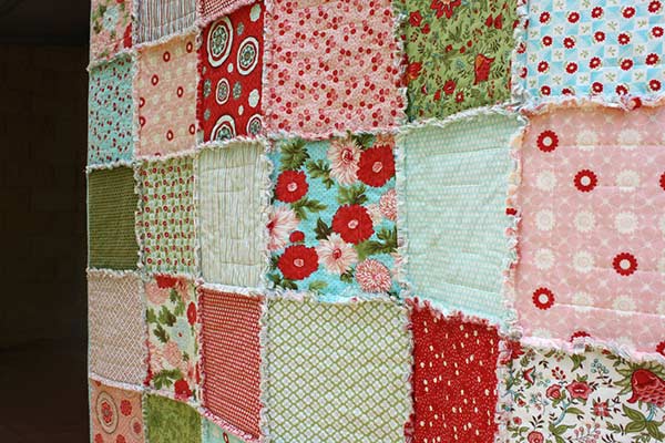 layer cake rag quilt