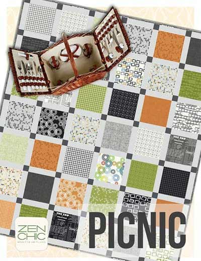 Reel Time Picnic Quilt Pattern