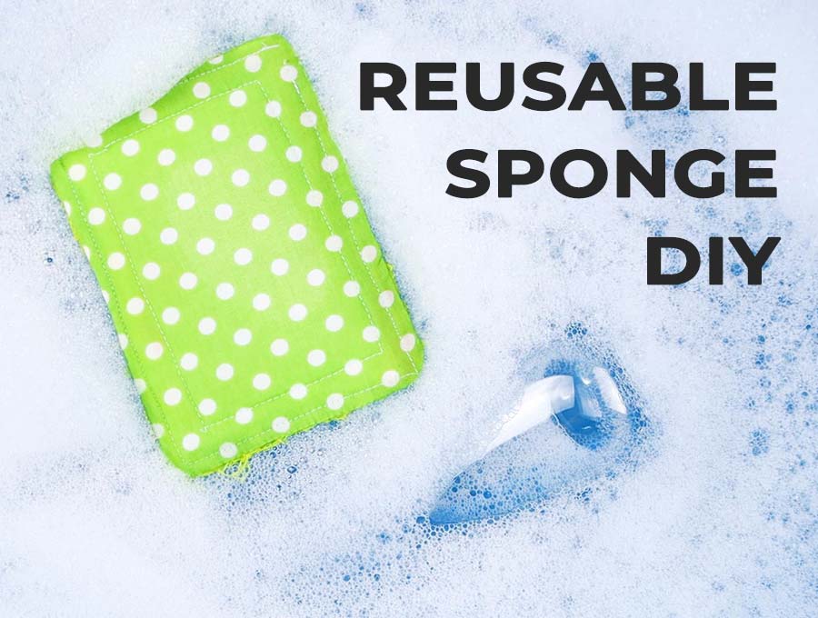 DIY Reusable Sponges // Unsponges - Zero Waste Kitchen Scrubbers Tutorial ⋆  Hello Sewing