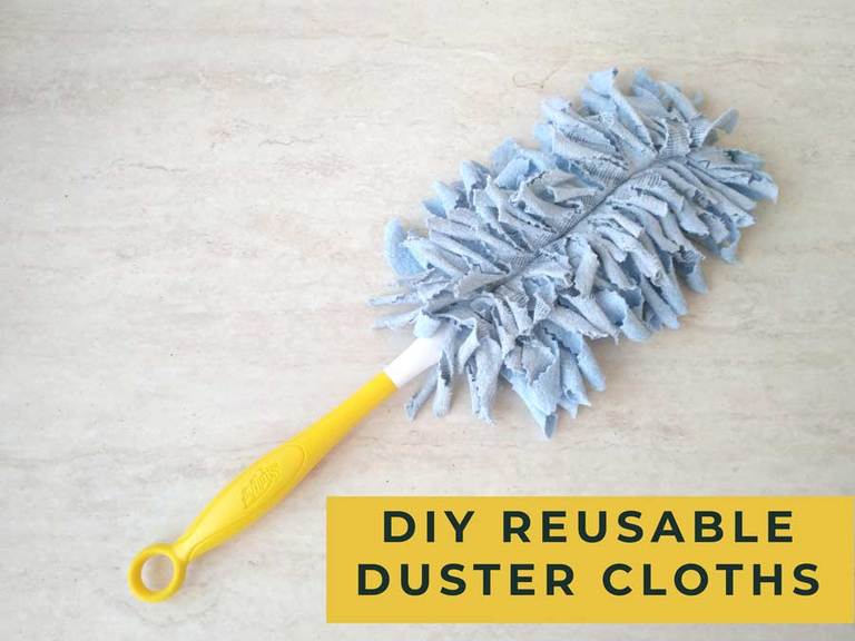DIY Reusable Swiffer Duster Cloths [FREE Pattern + VIDEO tutorial]