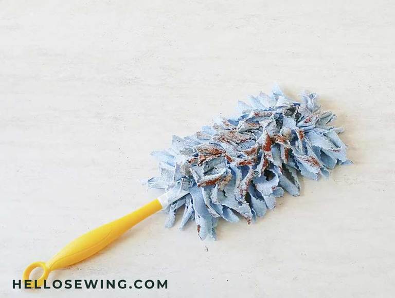 DIY Reusable Swiffer Duster Cloths [FREE Pattern + VIDEO Tutorial] ⋆