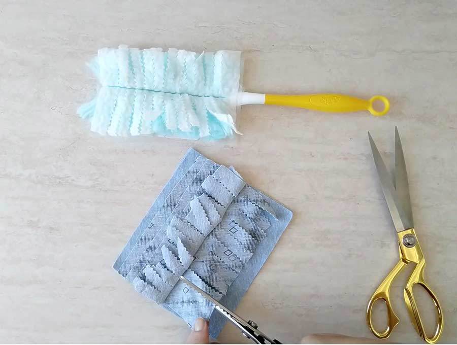 Chiffons réutilisables de bricolage Swiffer Duster [Patron GRATUIT +  Tutoriel VIDÉO] Hello Sewing