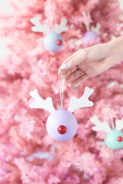 Rudolf the reindeer ornaments