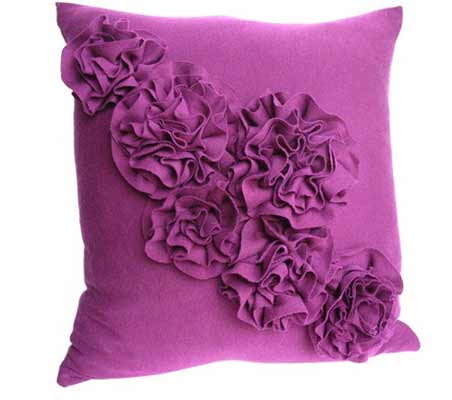 Rosette pillow