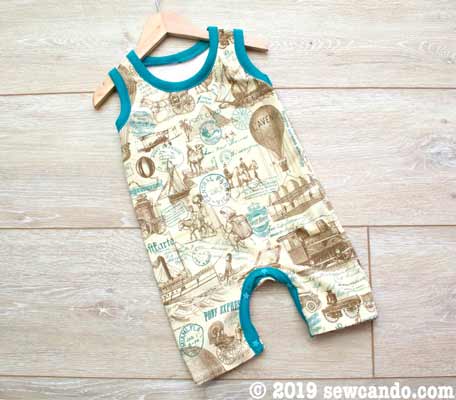 Runaround baby romper