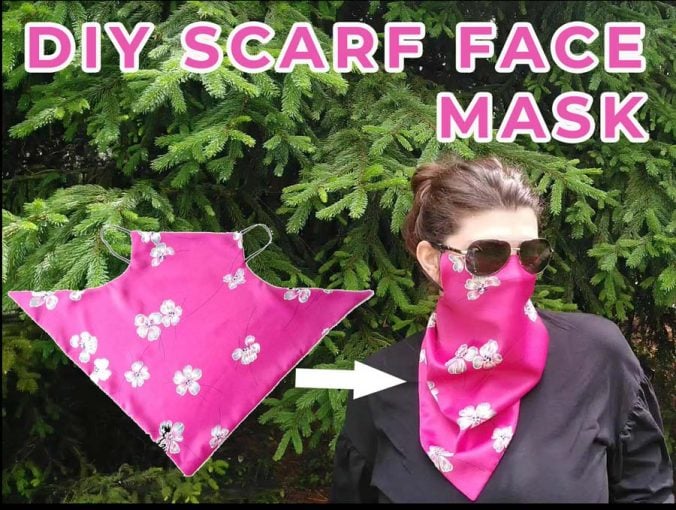 Face Mask And Scarf Pattern