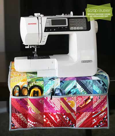 Quilted Sewing Machine Mat & Notions Caddy Digital PDF Sewing -    Sewing machine, Beginner sewing projects easy, Sewing machine cover