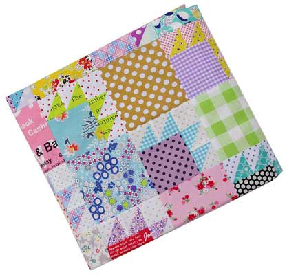 A Scrap Quilt and Bear Paw Block Tutorial