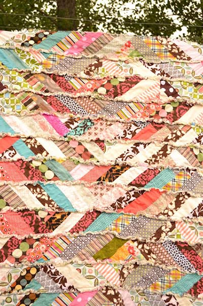 scrappy rag quilt pattern