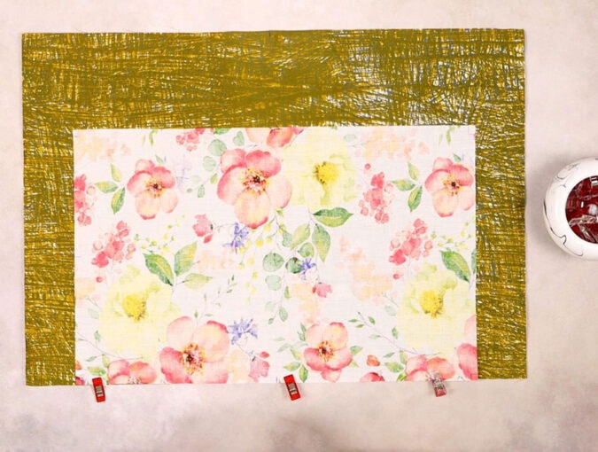 How to sew self binding placemats the easiest way hello sewing
