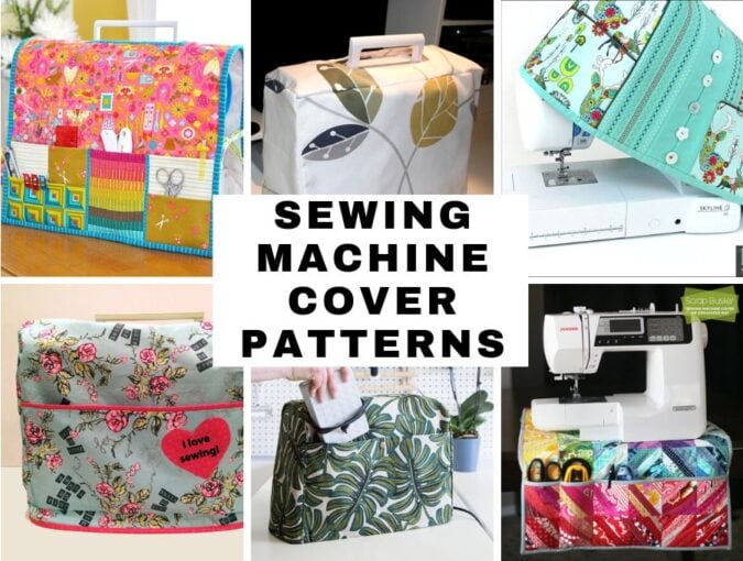 15+ Free Sewing Machine Cover Patterns And Ideas ⋆ Hello Sewing