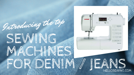 White Brand Jeans Machine Sewing Machine - Sewing Machines