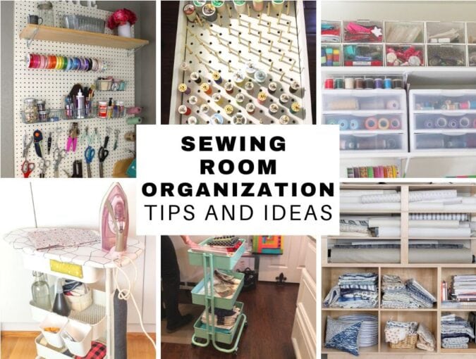 👚40 Clever Sewing Supplies Organization Ideas 2017 - Room Storage Hacks