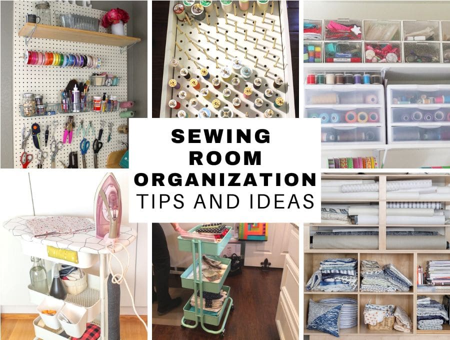 Sewing Storage - Sewing Room Organization