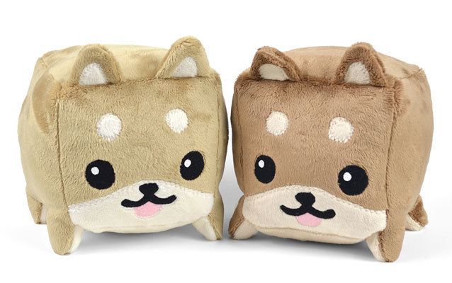 free stuffed shiba cube plush toy pattern