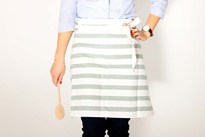 tea towel apron