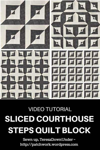 Sliced courthouse quilt