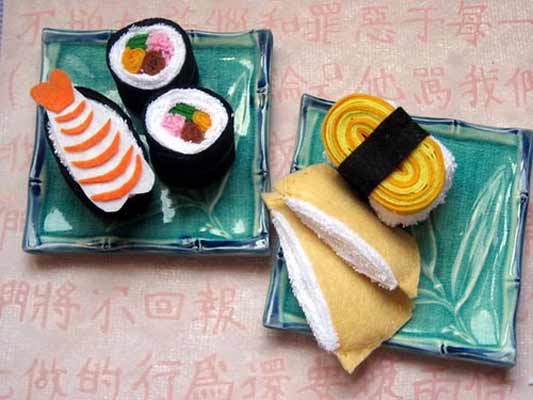 Soft Sushi Toys