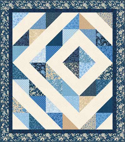 Solitaire - easy quilt pattern