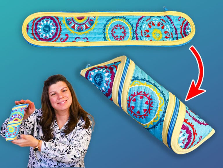 DIY Spiral Zipper Pouch – Organization That Opens Up