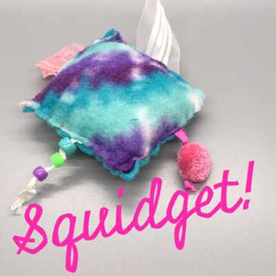 squidget softie - hand sewing project