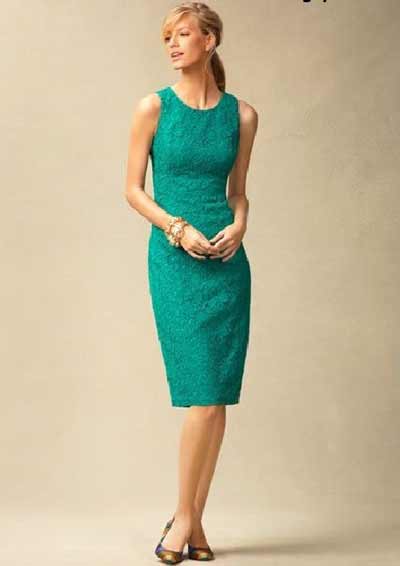 Sleeveless sheath dress pattern