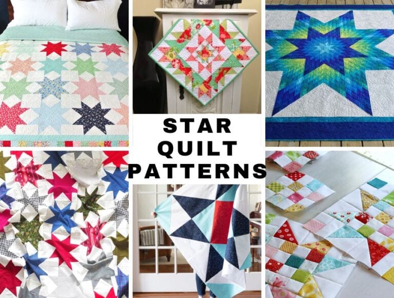 19+ Free Star Quilt Patterns and Star Blocks