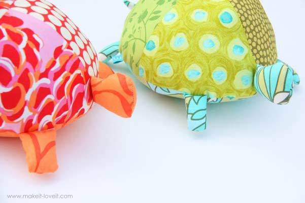 free stuffed turtles pattern