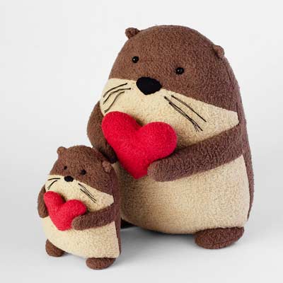 free stuffed otters pattern