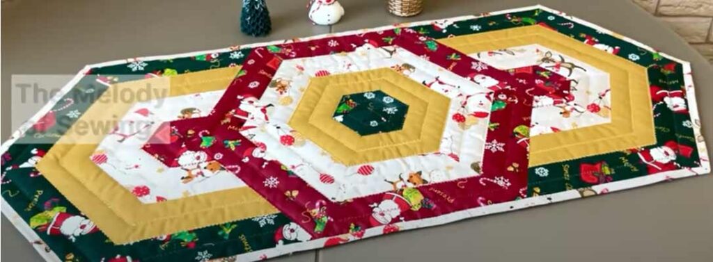 Stunning Patchwork table runner