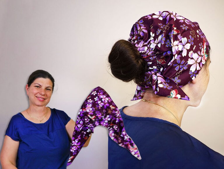 DIY Elastic Summer Turban Hat // Easy Sewing Pattern