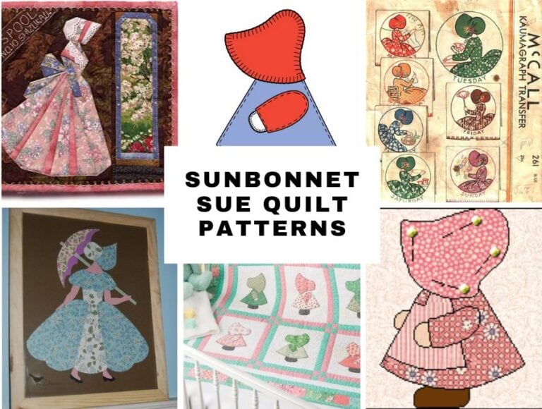 Delightful Sunbonnet Sue Quilt Patterns to Bring Sunshine to Your Quilt