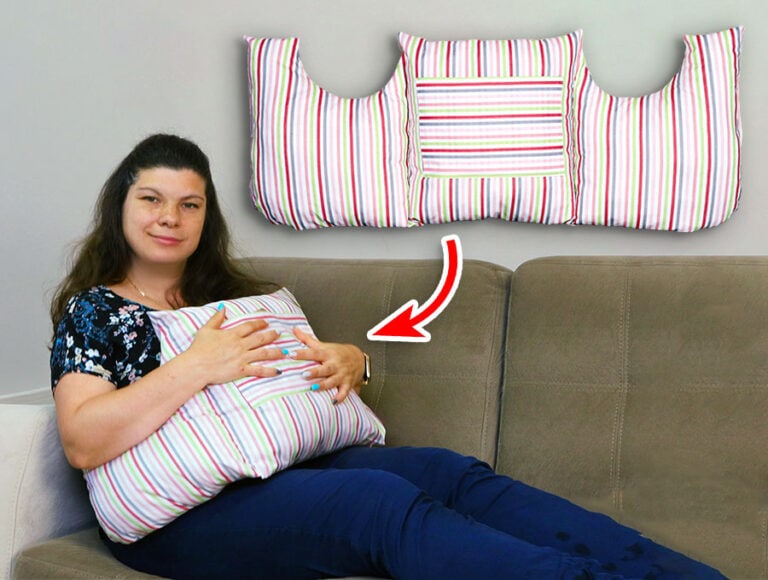 DIY Surgery Recovery Pillow