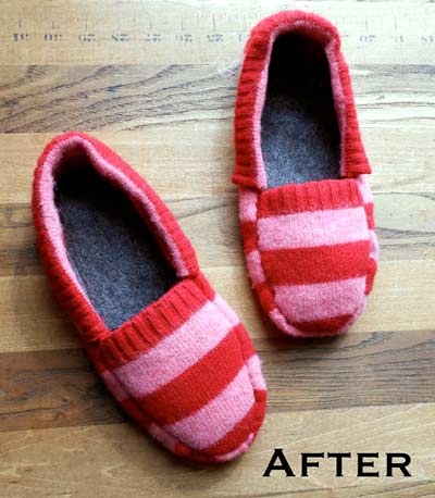 sweater slippers