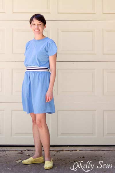 8 Free T-shirt Dress Sewing Patterns You Can Make In 1 Hour ⋆ Hello Sewing