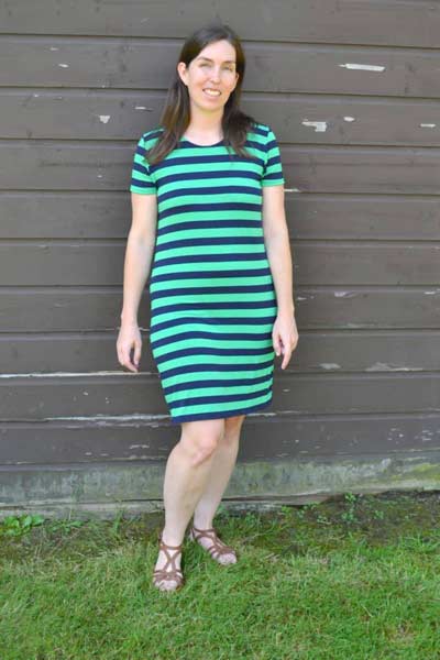 8 Free T-shirt Dress Sewing Patterns You Can Make In 1 Hour 