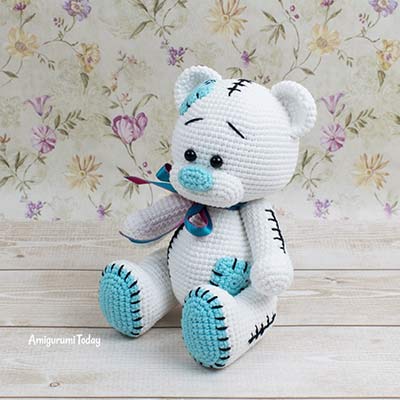 15+ Free Teddy Bear Patterns To Sew {Adorable} ⋆ Hello Sewing