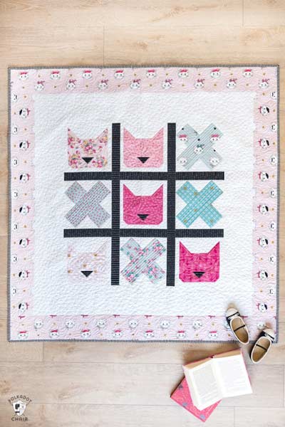 Your Free Quilt Pattern – Cats in the Library